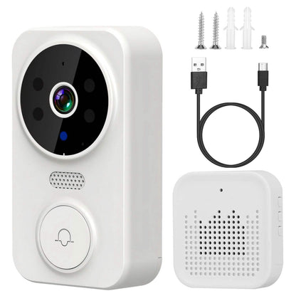 1080P WiFi Security Doorbell Camera 2-Way Audio Free Cloud Storage