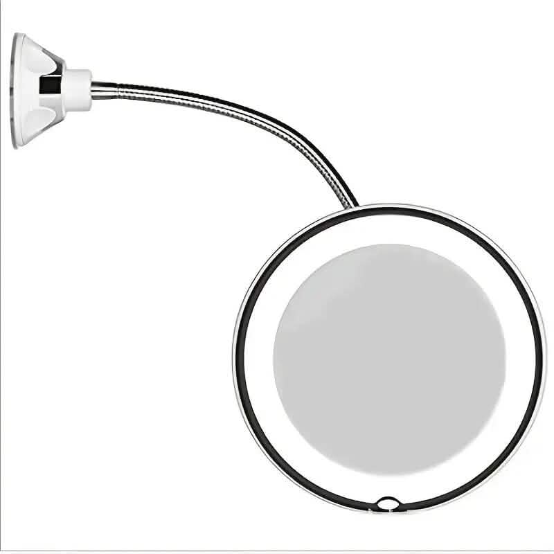 10X Magnifying LED Lighted Makeup Mirror