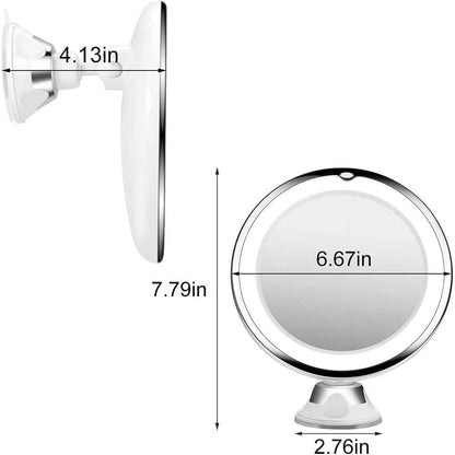 10X Magnifying Makeup Mirror with Lights