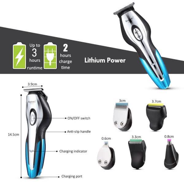 11-in-1 Professional Fast Charging Hair Clipper Haircut Shaver Wireless