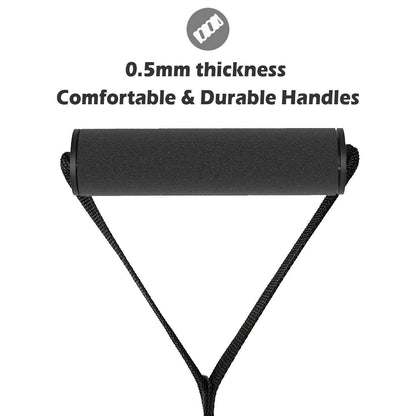 11-Piece Set: Gym Pull Rope Exercise Resistance Bands