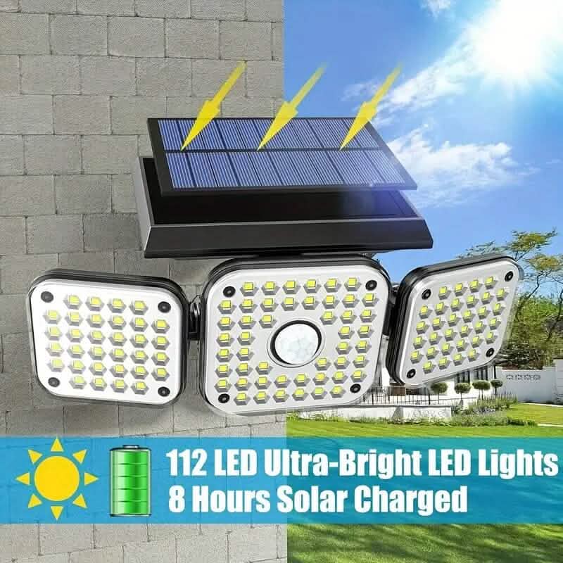 112 LED Solar Motion Sensor Lights