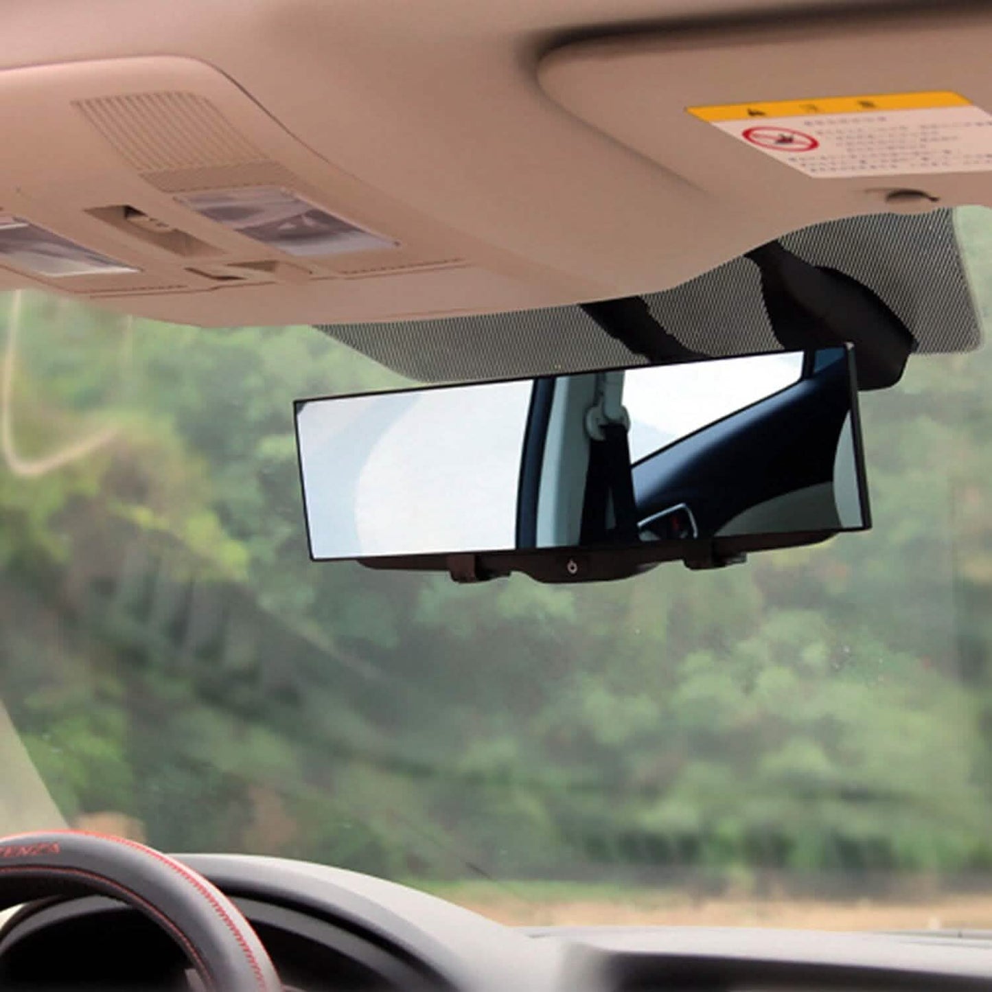 11.4-Inch Interior Clip-On Curve Car Rearview Mirror