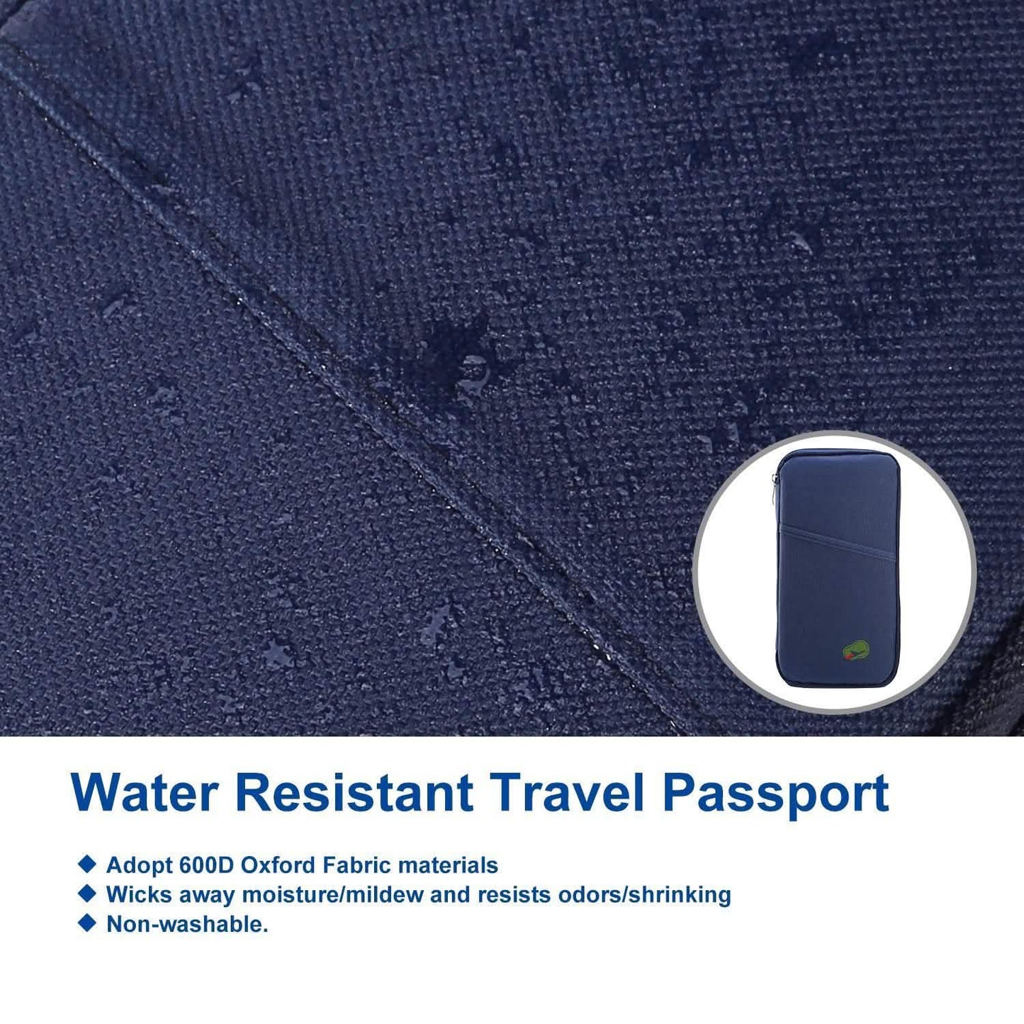 12 Pocket Travel Passport Wallet