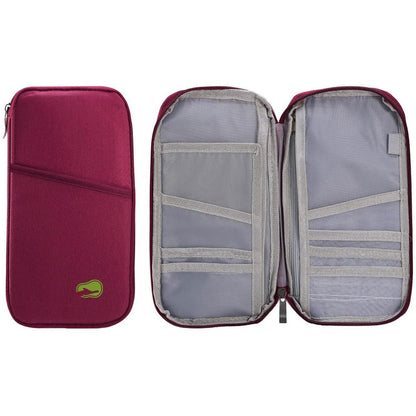 12 Pocket Travel Passport Wallet