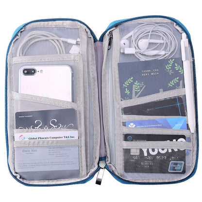 12 Pocket Travel Passport Wallet