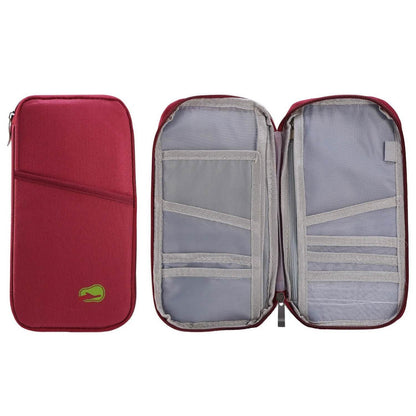 12 Pocket Travel Passport Wallet