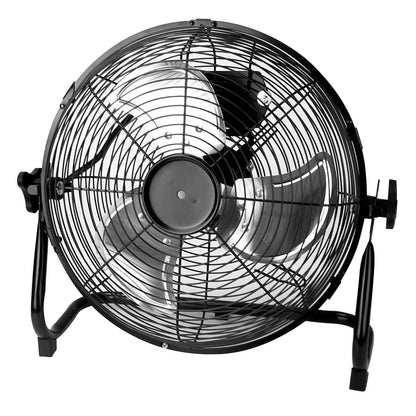 12" Floor Fan Copper Motor High-Velocity with 3 Adjustable Speeds