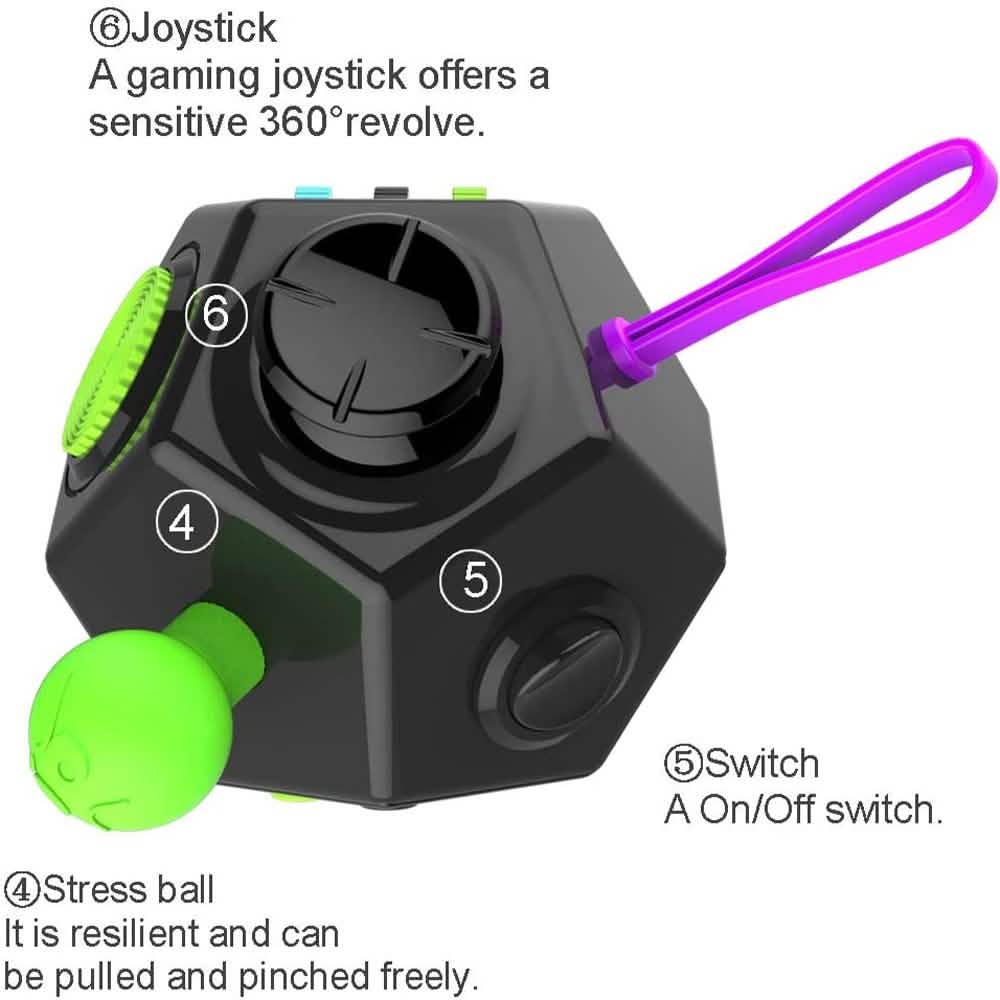 12-in-1 Stress Reliever Fidget Toy