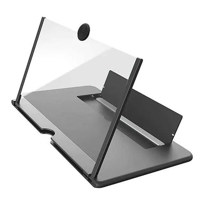 12 inch 3D Mobile Phone Screen Magnifier HD Video Amplifier with Foldable Holder