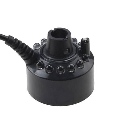 12 LED Mist Maker Fogger Water Fountain Pond Fog Machine Atomizer Air Humidifier