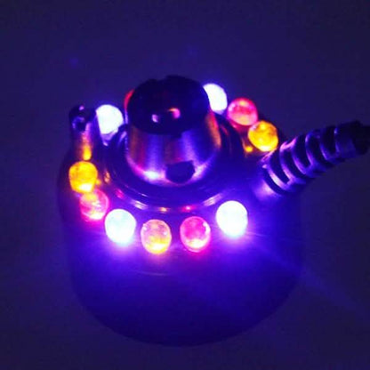 12 LED Mist Maker Fogger Water Fountain Pond Fog Machine Atomizer Air Humidifier