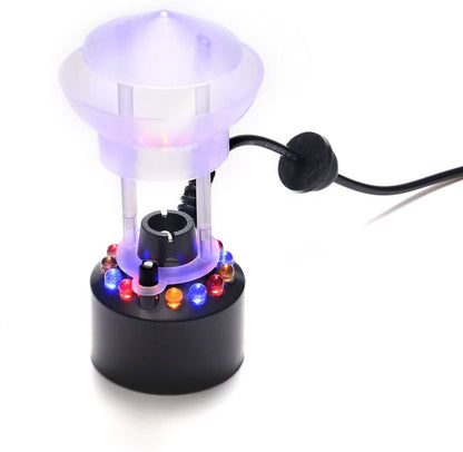 12 LED Mist Water Fountain Machine Atomizer Air Humidifier
