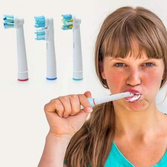12-Pack: Clean Replacement Electric Toothbrush Heads
