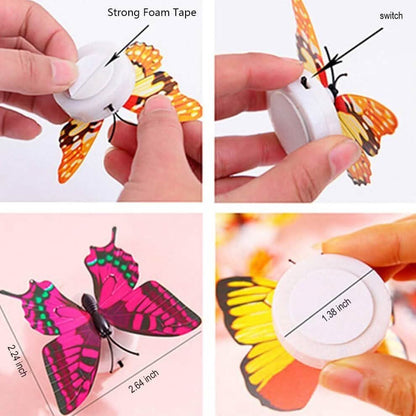 12-Pack: LED Butterfly Decoration Night Light