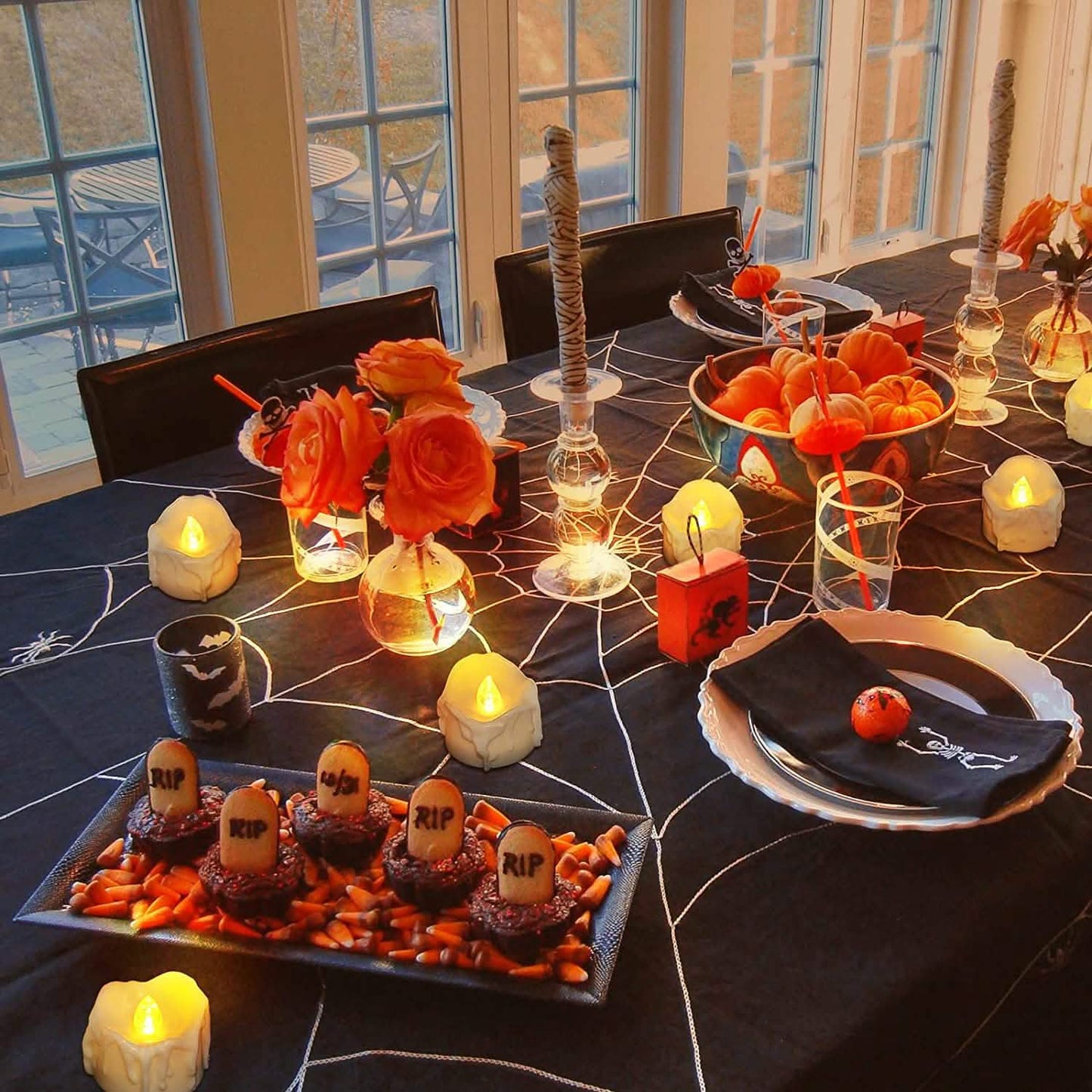 12-Pack: LED Timer Candle Decoration