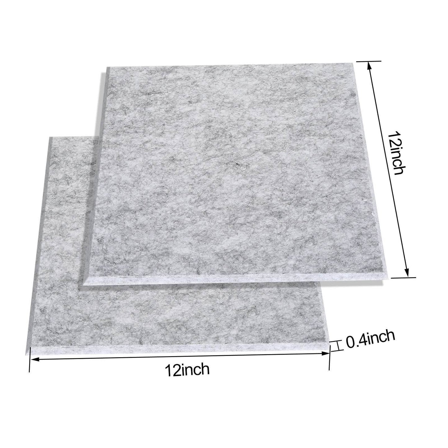 12-Packs: AGPtEK Acoustic Absorption Noise Cancellation Panels