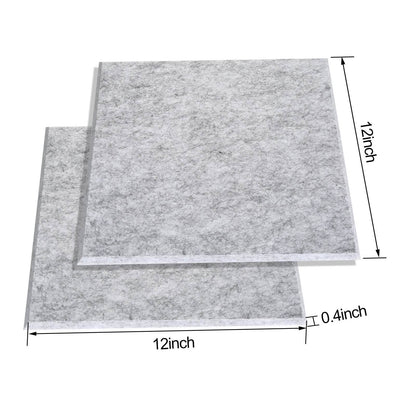 12-Packs: AGPtEK Acoustic Absorption Noise Cancellation Panels