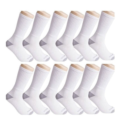 12-Pairs: U.S. ARMY Tri-Blend Socks