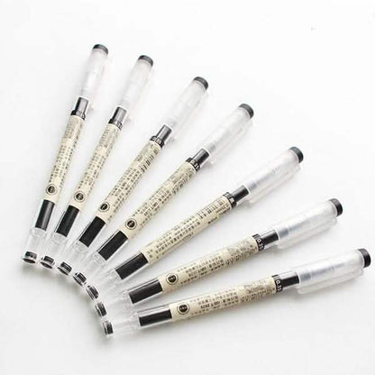12-Piece Set: 0.35mm Water-based Pen Gel Pen