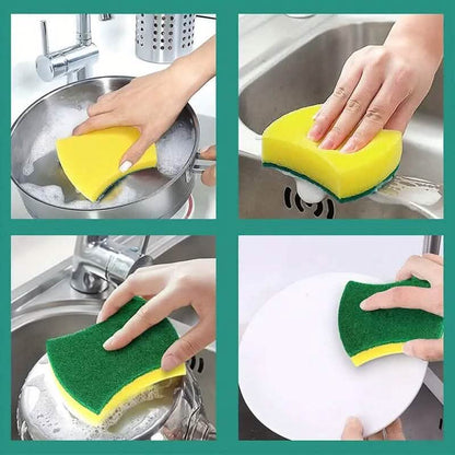 12-Piece: Ultra-Fine Microfiber Kitchen Cleaning Sponge