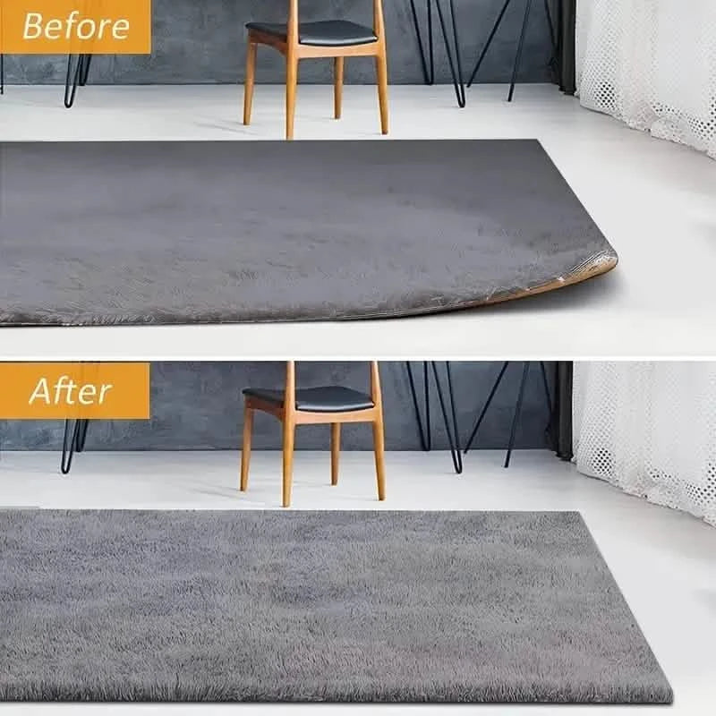 12-Pieces: Double Sided Non-Slip Rug Pads Rug Tape Stickers