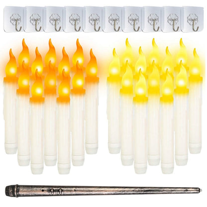 12-Pieces: Flameless LED Magic Floating Candles