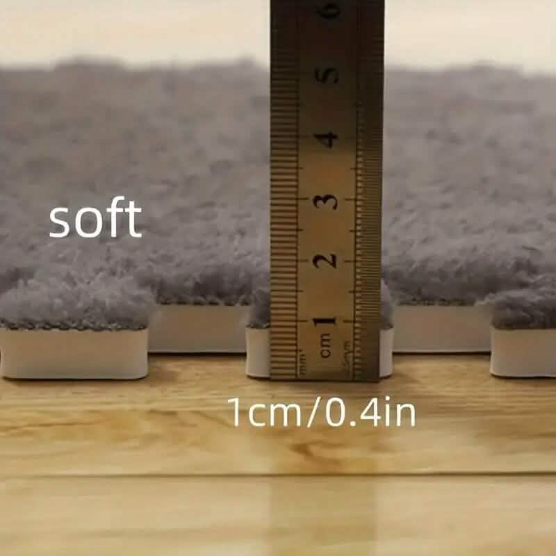 12-Pieces: Patchwork Carpet Full Floor Mat