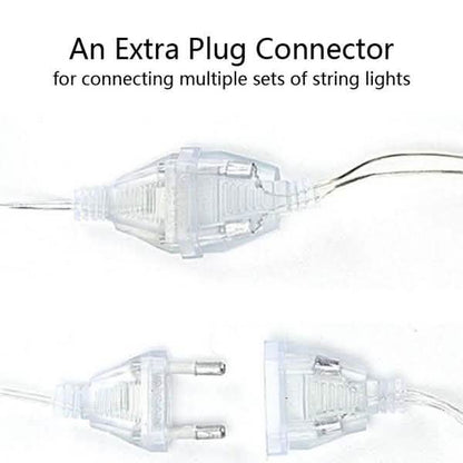 12 Stars 138 LED Curtain String Lights