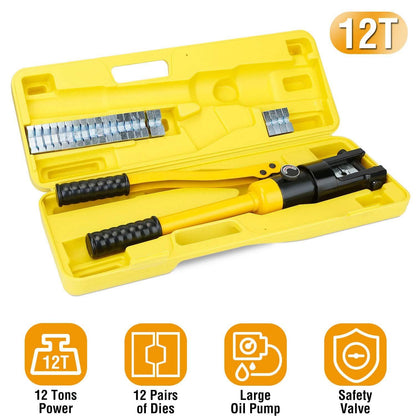 12 Ton Hydraulic Wire Crimper