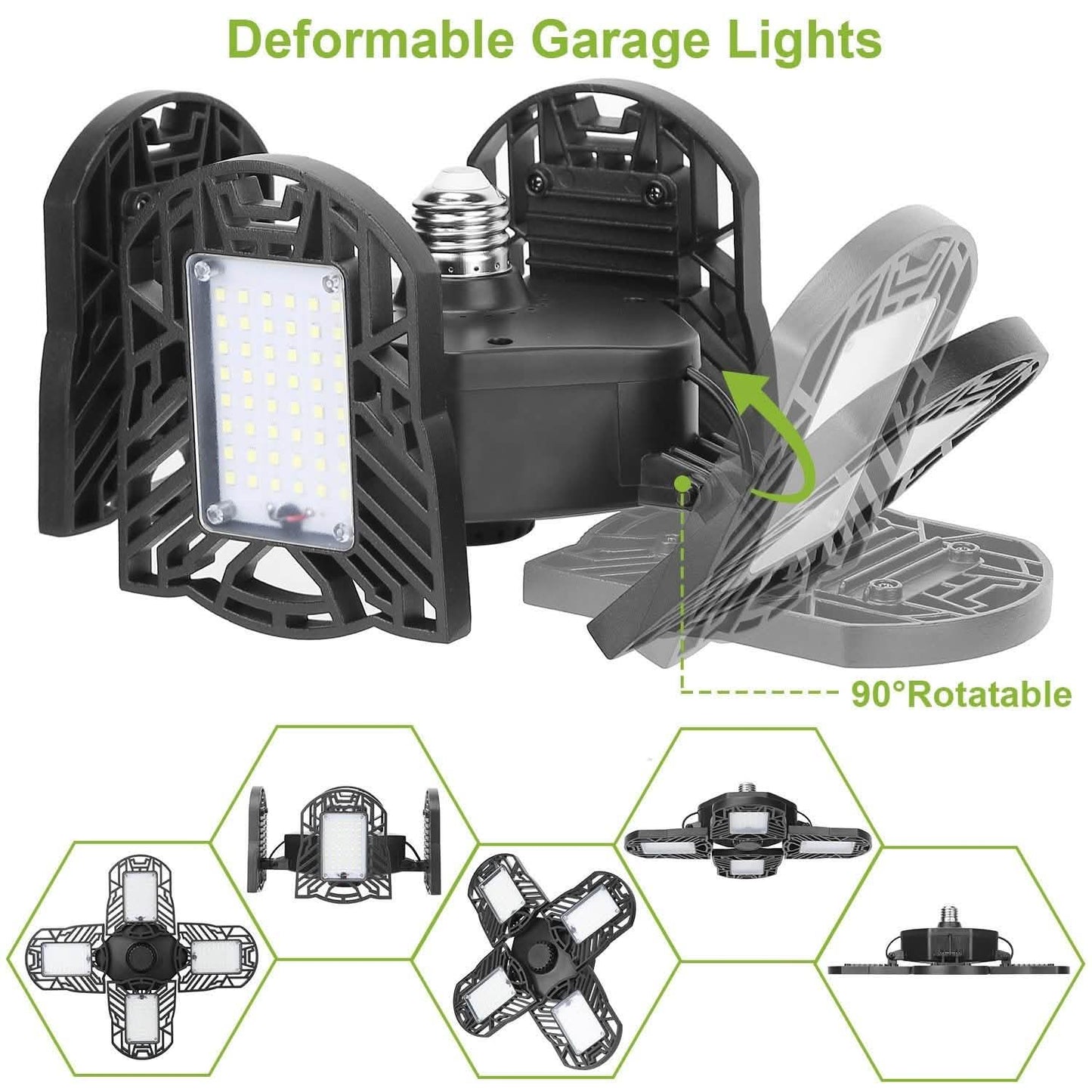 12000LM LED Garage Light