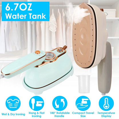 1200W Foldable Handheld Clothes Iron Steamer