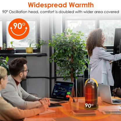 1200W Portable Electric Fan Heater