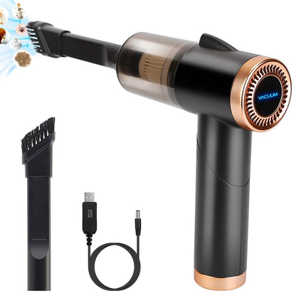 120W 9000PA Cordless Handheld Car Vacuum Cleaner with Searchlight