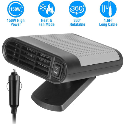 12V 150W Portable Car Heater