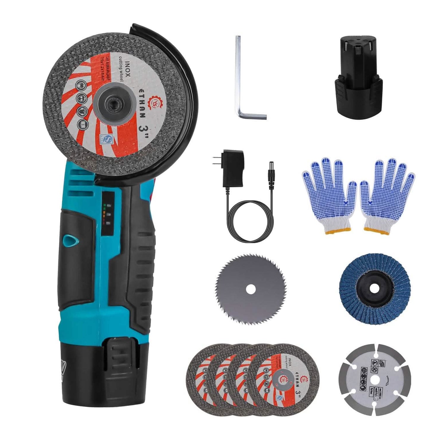 12V Cordless Mini Angle Grinding Machine