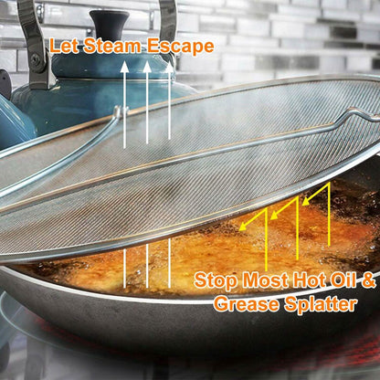 13-Inch Stainless Steel Grease Splatter Screen
