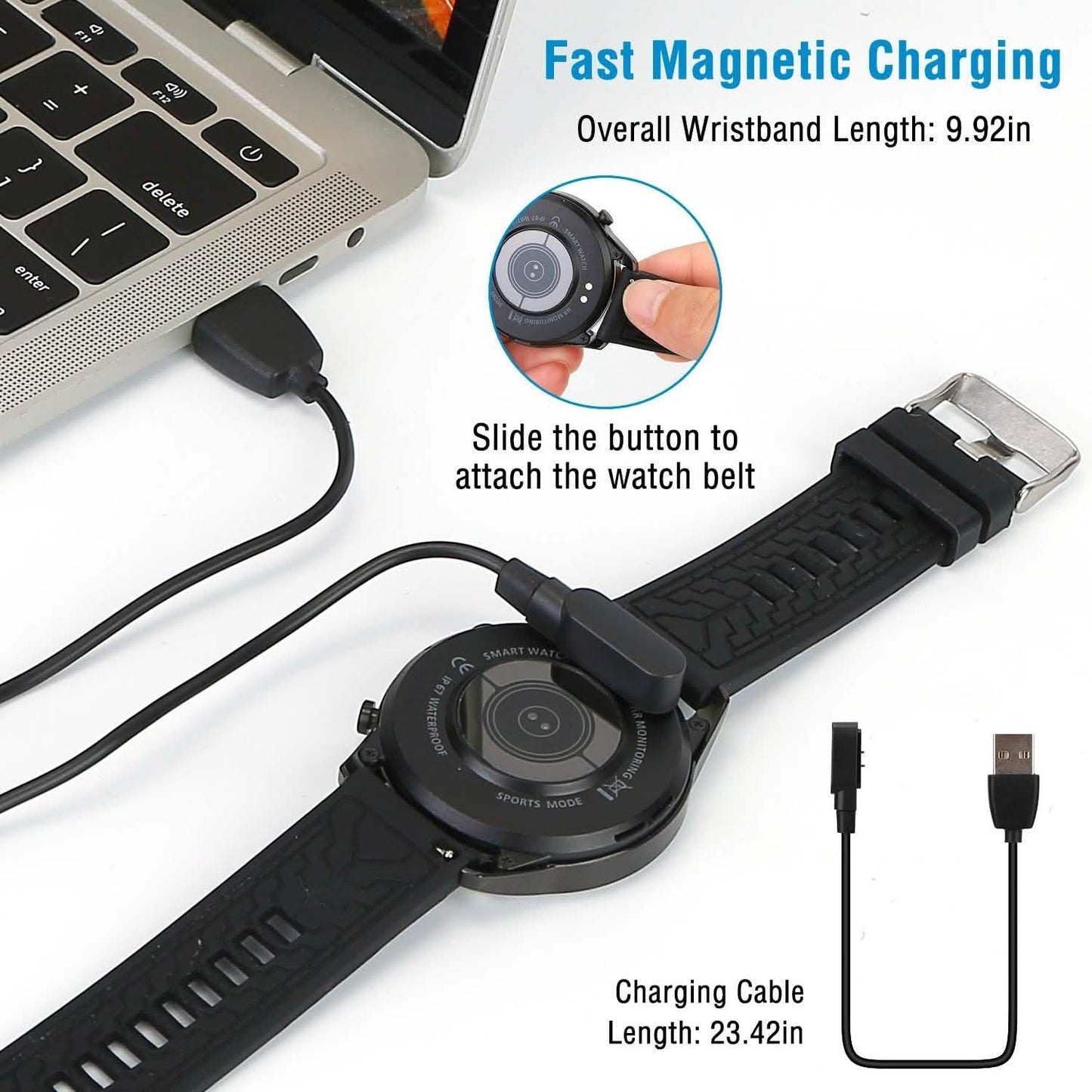 1.3 inch Wireless Smart Watch