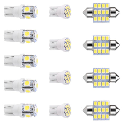 13-Pieces: T10 31mm Festoon LED Light