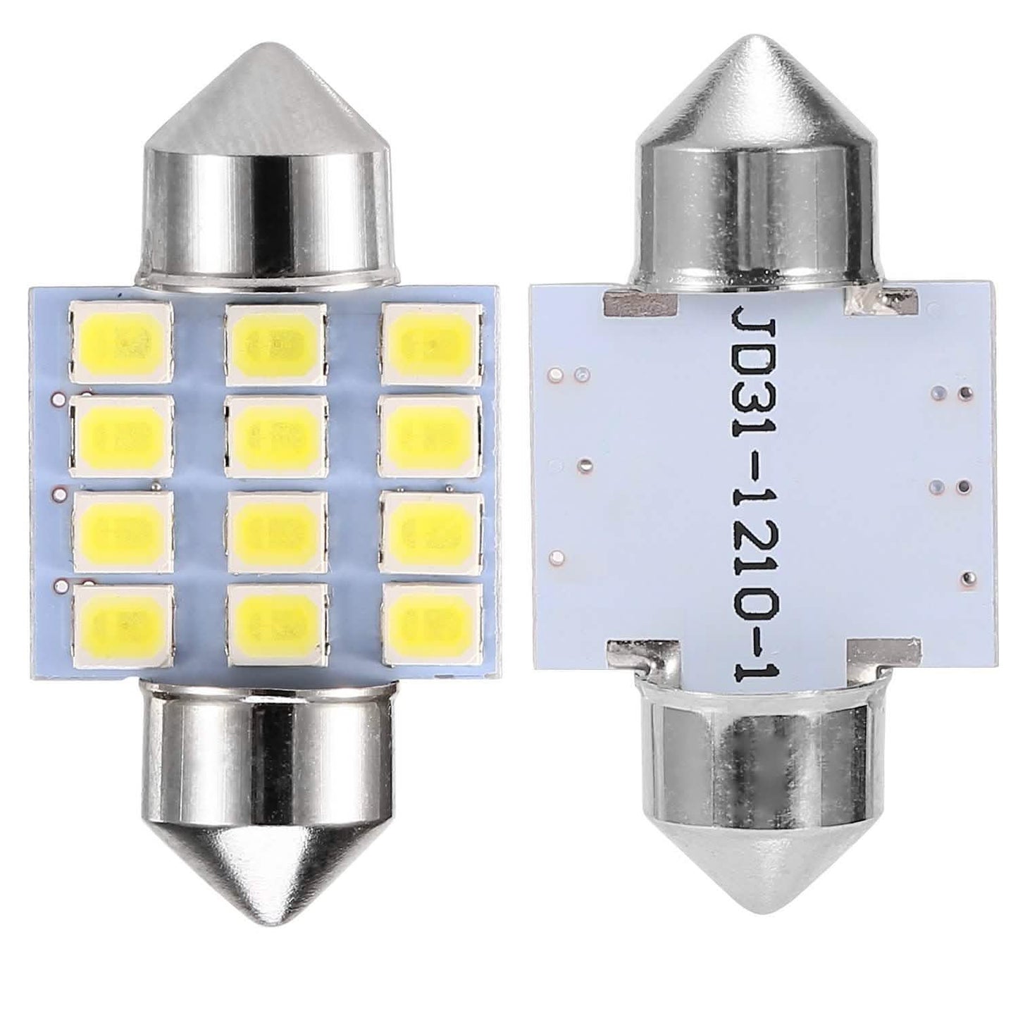 13-Pieces: T10 31mm Festoon LED Light