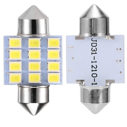 13-Pieces: T10 31mm Festoon LED Light