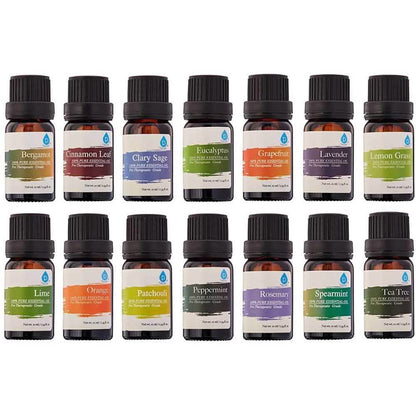 14-Pack: Pursonic Pure Essential Aroma Oils
