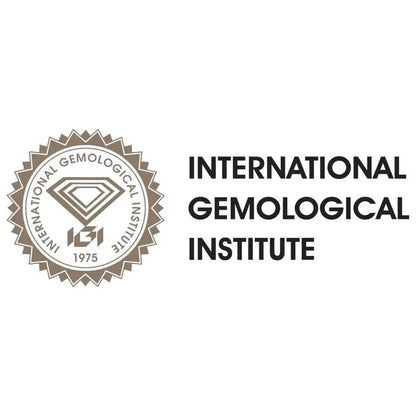 14K Solid White Gold 10.00ct Lab-Grown Round IGI Certified Diamond Stud Earrings