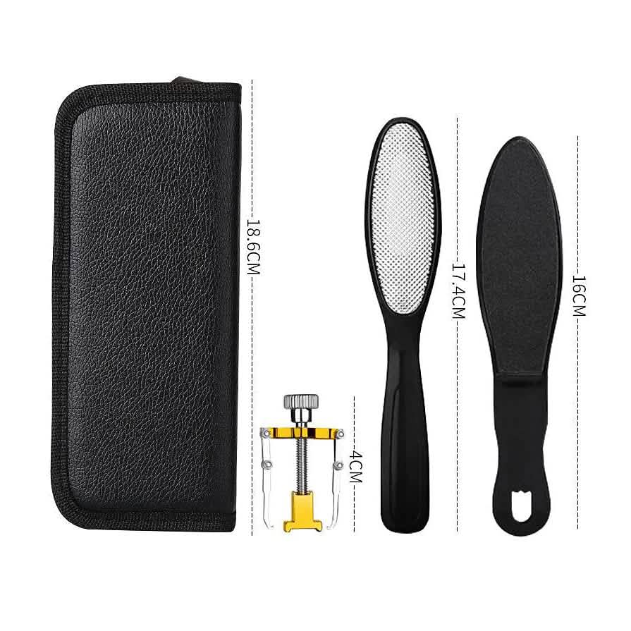 15-Piece: Nail Clipper Pedicure Set