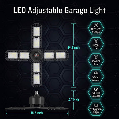 15000LM LED Shop Light with E26/E27