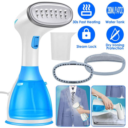 1500W Portable Handheld Clothes Steamer with 2 Brush
