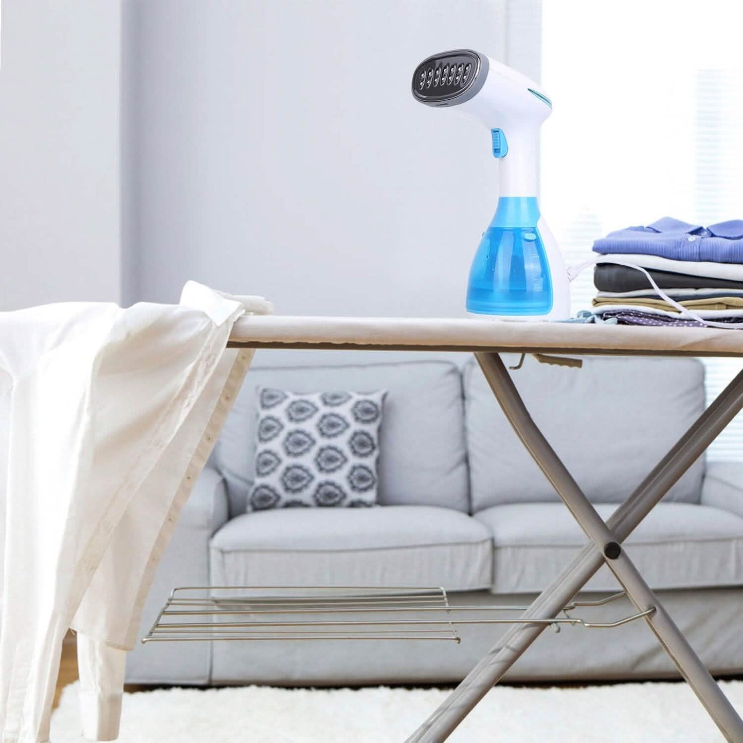1500W Portable Handheld Clothes Steamer with 2 Brush