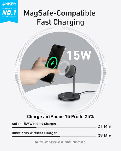 Anker MagGo Wireless Charger (2-in-1 Stand) BOA