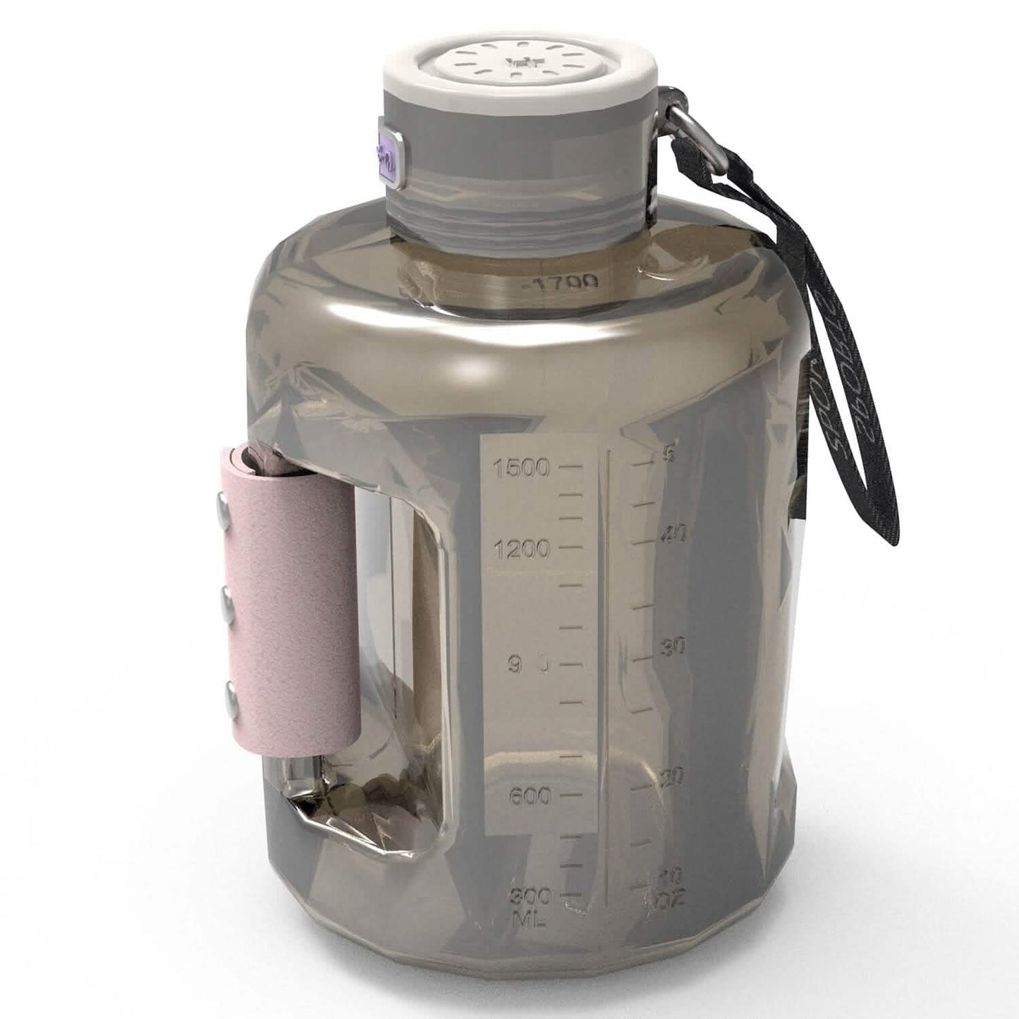 1.5L Large Capacity Portable Rechargeable Hydrogen Water Bottle 6 Min. Quick Electrolysis