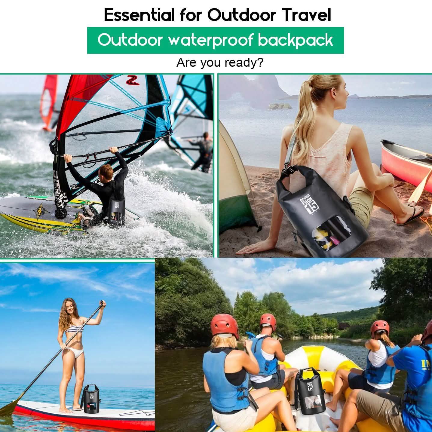 15L Waterproof Lightweight Dry Bag